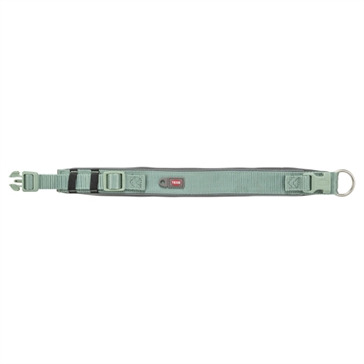 Trixie Halsband Hond Premium Extra Breed Salie / Grafiet Grijs 27-35x2.5 cm
