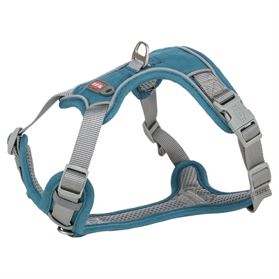 Trixie Hondentuig Premium Active Petrol 30-40x1.5 cm