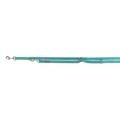 Trixie Hondenriem Premium Verstelbaar Aqua Blauw 200x1 cm