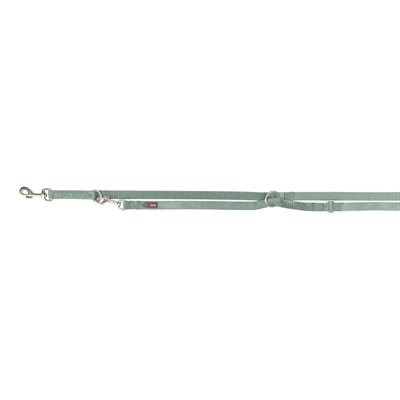 Trixie Hondenriem Premium Verstelbaar Salie Groen 200x1 cm