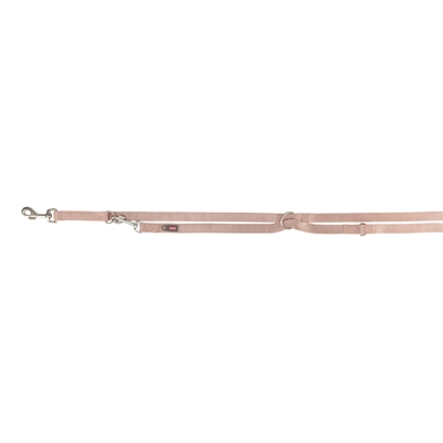 Trixie Hondenriem Premium Verstelbaar Blush 200x1 cm
