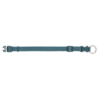 Trixie Halsband Hond Premium Petrol Blauw 15-25x1 cm