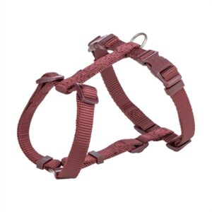 Trixie Hondentuig Premium H-Tuig Sangria Rood 30-44x1 cm