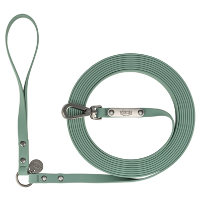 Trixie Hondenriem Sleeplijn Citystyle PVC Salie 5 Mtr