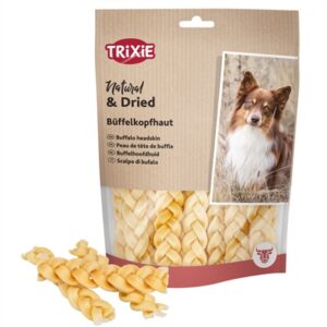 Trixie Buffelkophuid Gevlochten 12 cm 6x200 gr