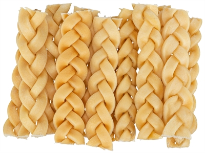 Trixie Buffelkophuid Gevlochten 12 cm 6x200 gr