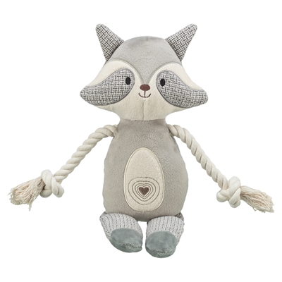 Trixie Wasbeer Pluche / Stof 33 cm 2 st