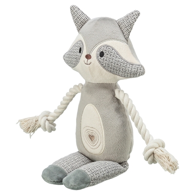 Trixie Wasbeer Pluche / Stof 33 cm 2 st