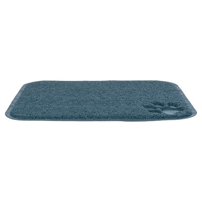 Trixie Schoonloopmat Voor Kattenbakken PVC Blauw 45x37 cm