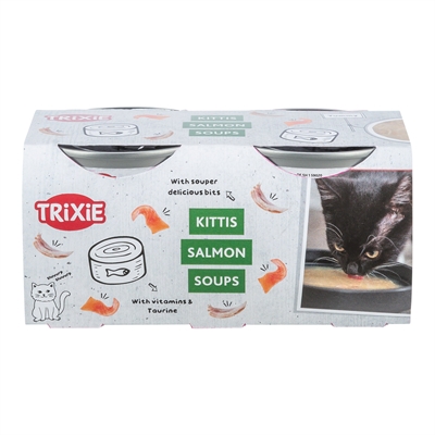 Trixie Soup Met Kip En Zalm 4x4x80 gr