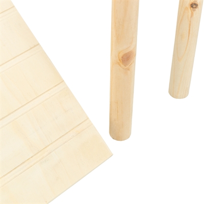 Trixie Platform Met Helling Voor Muizen / Hamsters Onbehandeld Hout 47x30x25 cm