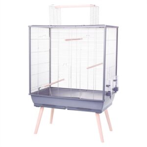 Zolux Vogelkooi Neolife Grijs 81x48x130 cm