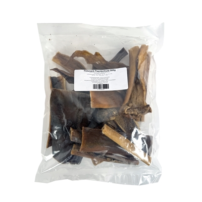 Petsnack Paardenhuid Zonder Haar 500 gr