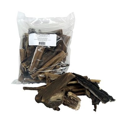 Petsnack Hertenhuid Zonder Haar 500 gr
