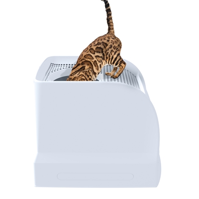 Imac Kattenbak Frida Met Lade Groen 56x40x43.5 cm
