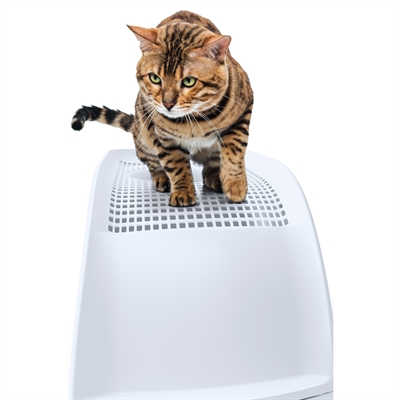 Imac Kattenbak Frida Met Lade Blauw 56x40x43.5 cm