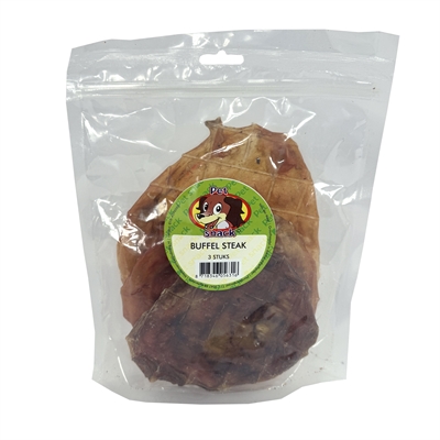 Petsnack Buffel Steak 3 st