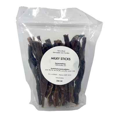 Petsnack Milky Sticks 200 gr