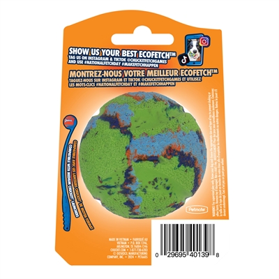 Chuckit Ecofetch Ball Gerecycled Medium 6.4 cm