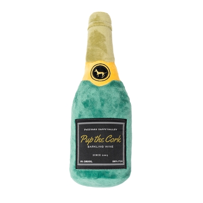 Fuzzyard Pup The Cork Sparkling Wine Pluche 9x10x29 cm