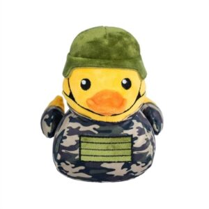 Fuzzyard Duck Commanduck Pluche 16x15x17 cm