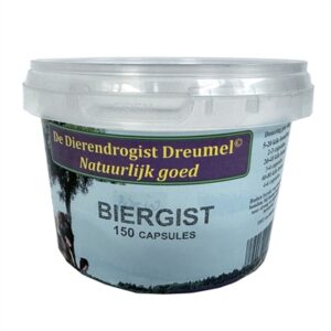 Dierendrogist Biergist Capsules 150 st