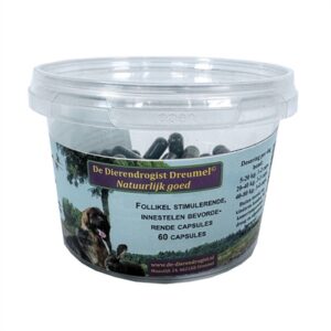 Dierendrogist Follikel Stimulerend / Innestelend Bevorderende Capsules 60 st
