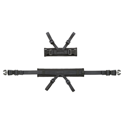 Trixie Paniekadapter Stay Voor Tuigen Zwart S-M 38-57x1.5 cm