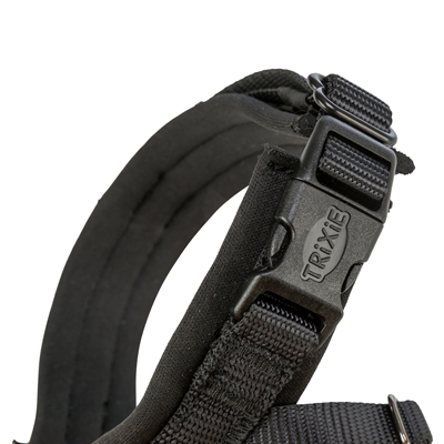 Trixie Paniekadapter Stay Voor Tuigen Zwart S-M 38-57x1.5 cm