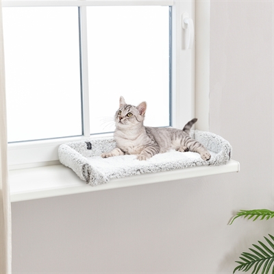 Trixie Ligmat Calida Voor Vensterbank Warmtereflecterend Wit-Grijs 60x25 cm