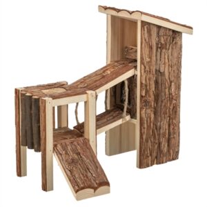 Trixie Speelplaats Tjorven Muizen / Hamsters Schorshout 32x19x29 cm