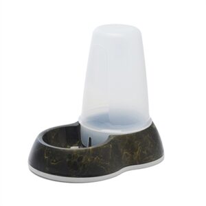 Savic Drinkbak Loop Marble Zwart / Goud 26x17.5x23 cm 1.5 ltr