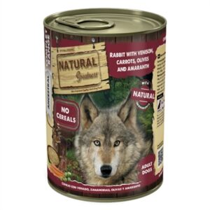 Natural Greatness Rabbit / Venison / Carrots 400 gr