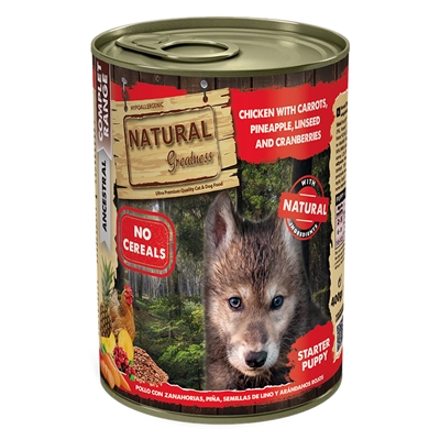 Natural Greatness Chicken / Carrots / Pineapple 400 gr