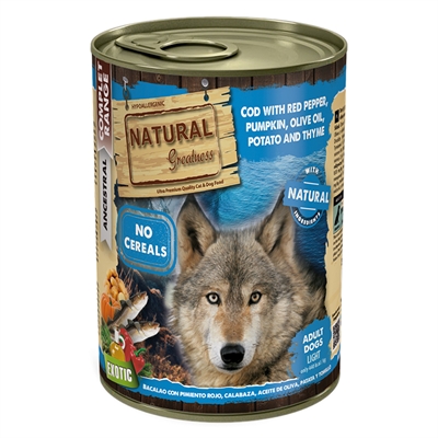 Natural Greatness Cod / Red Pepper / Pumpkin 390 gr