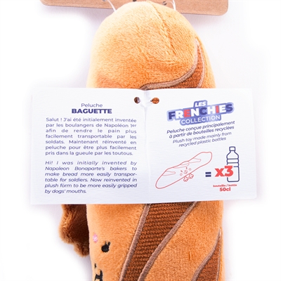 Martin Stokbrood Pluche 31x7.5x5 cm
