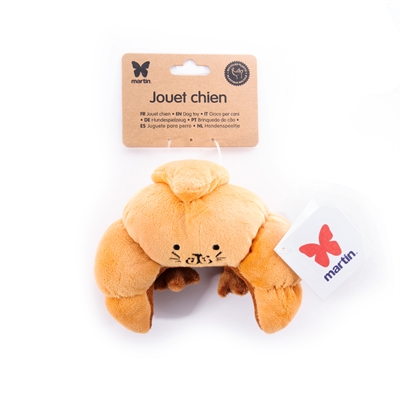 Martin Croissant Pluche 19x15x7 cm