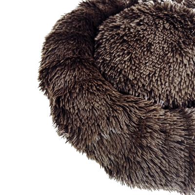 Sazzz Hondenmand Fluffy Bruin 52x52x13 cm