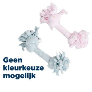 Fofos Terry Puppy Touw 2 Knopen 22x6x6cm