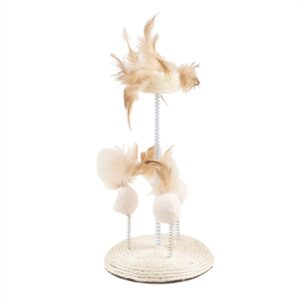 Fofos Natural Wobbler Kattenspeelgoed 14x14x25 cm