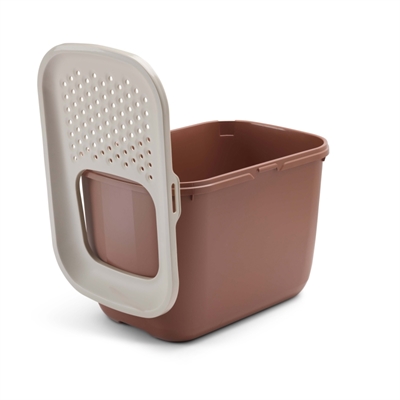 Savic Kattenbak Hop In Champagne Roze / Terracotta 58.5x39x39.5 cm