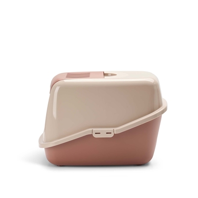 Savic Kattenbak Nestor Champagne Roze / Terracotta 56x39x38.5 cm