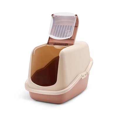 Savic Kattenbak Nestor Champagne Roze / Terracotta 56x39x38.5 cm