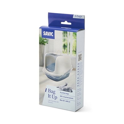 Savic Bag It Jumbo Kattenbakzak Voor Nestor Jumbo / Aseo Jumbo / Leo 11.2x4.7x24.3 cm