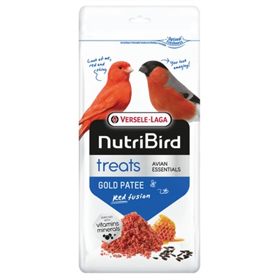 Nutribird Treats Gold Patee Red Fusion 250 gr