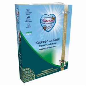 Renske Vers Gestoomd Vlees Kalkoen Met Gans Graanvrij 10x395 gr