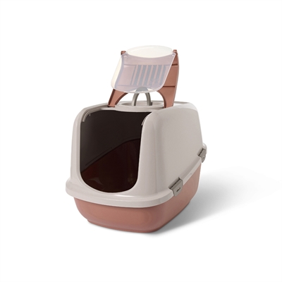 Savic Kattenbak Nestor Jumbo Champagne Roze / Terracotta 66.5x48.5x46.5 cm