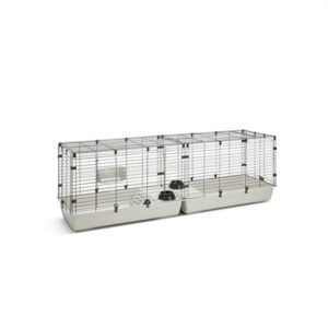 Savic Clubix 200 Knaagdierkooi Zwart / Lichtgrijs 200x50x63.5 cm