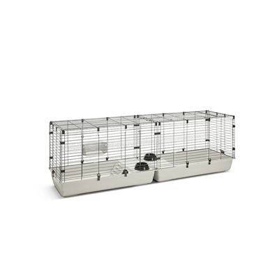Savic Clubix 200 Knaagdierkooi Zwart / Lichtgrijs 200x50x63.5 cm