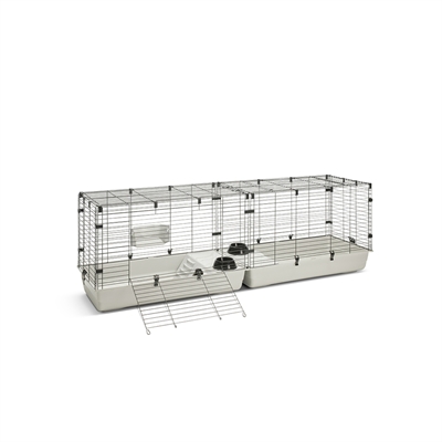 Savic Clubix 200 Knaagdierkooi Zwart / Lichtgrijs 200x50x63.5 cm